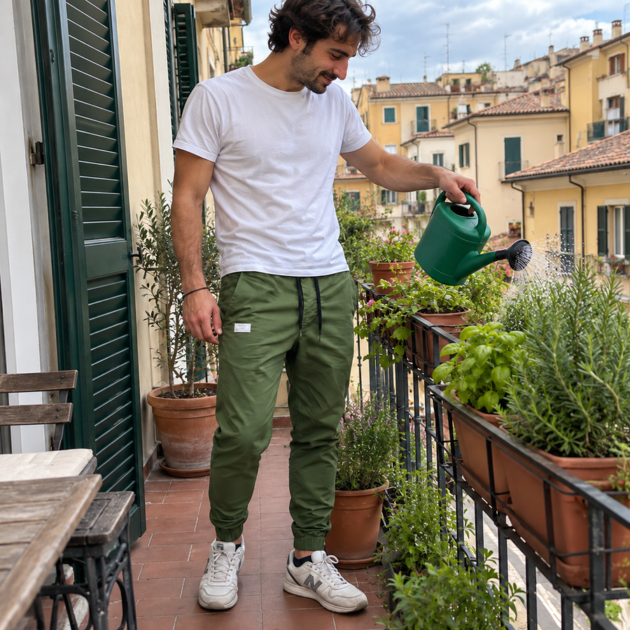 Foto del cliente per Nerio · Pantaloni jogger con coulisse