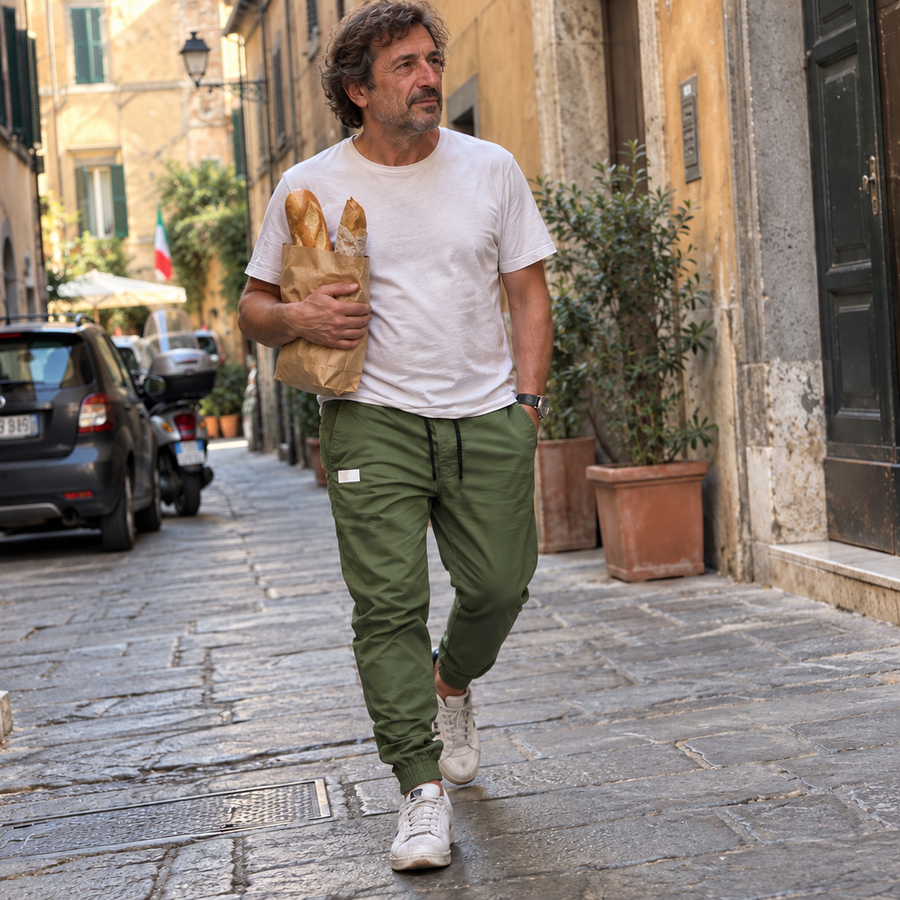 Foto del cliente per Nerio · Pantaloni jogger con coulisse