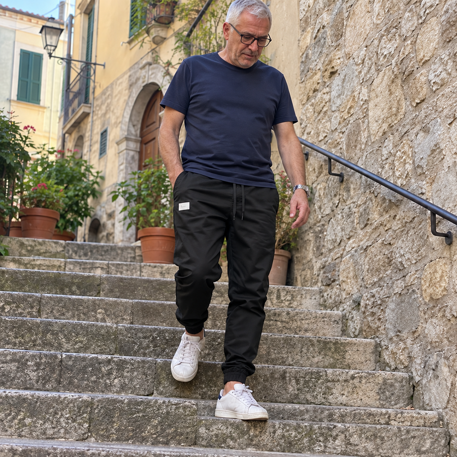 Foto del cliente per Nerio · Pantaloni jogger con coulisse
