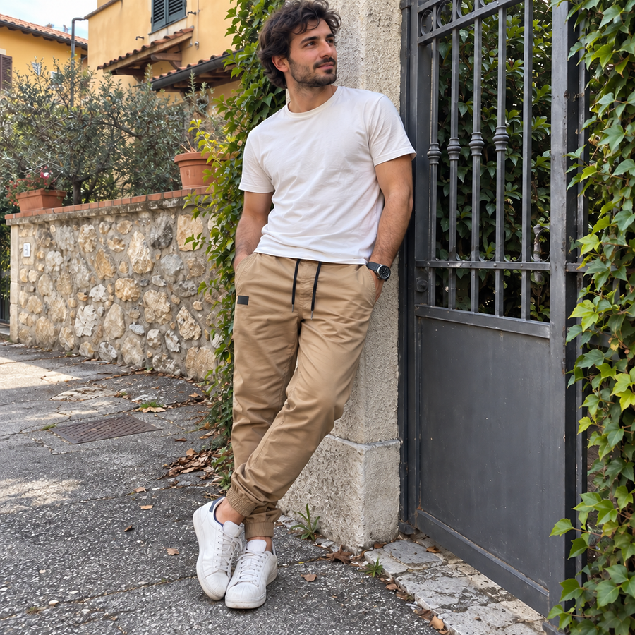 Foto del cliente per Nerio · Pantaloni jogger con coulisse