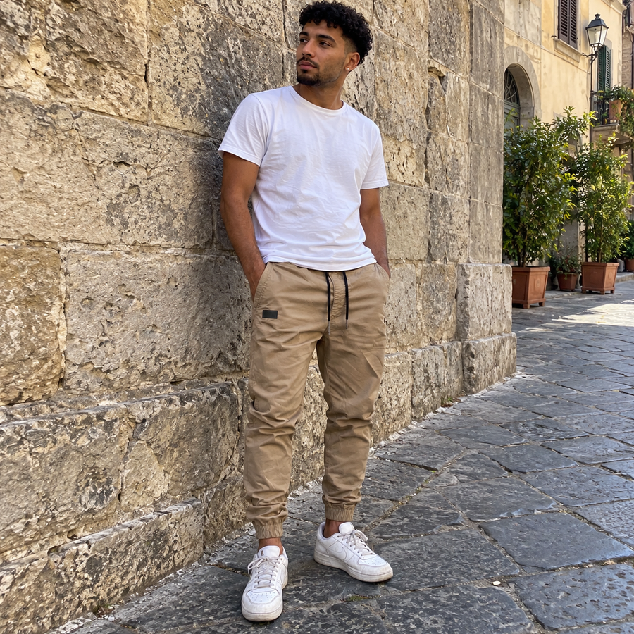 Foto del cliente per Nerio · Pantaloni jogger con coulisse