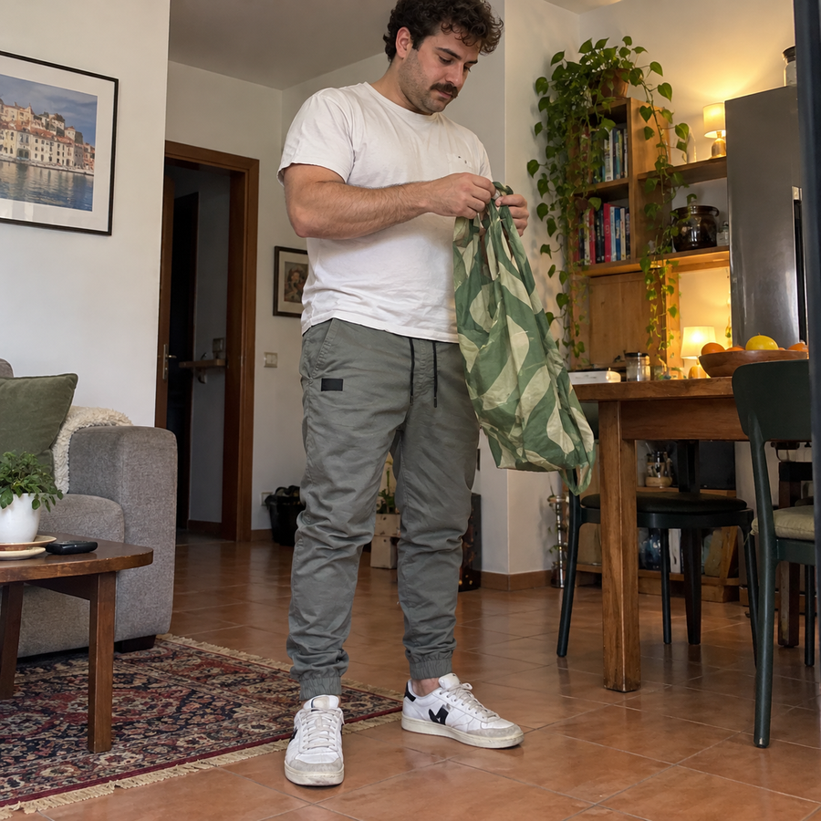 Foto del cliente per Nerio · Pantaloni jogger con coulisse