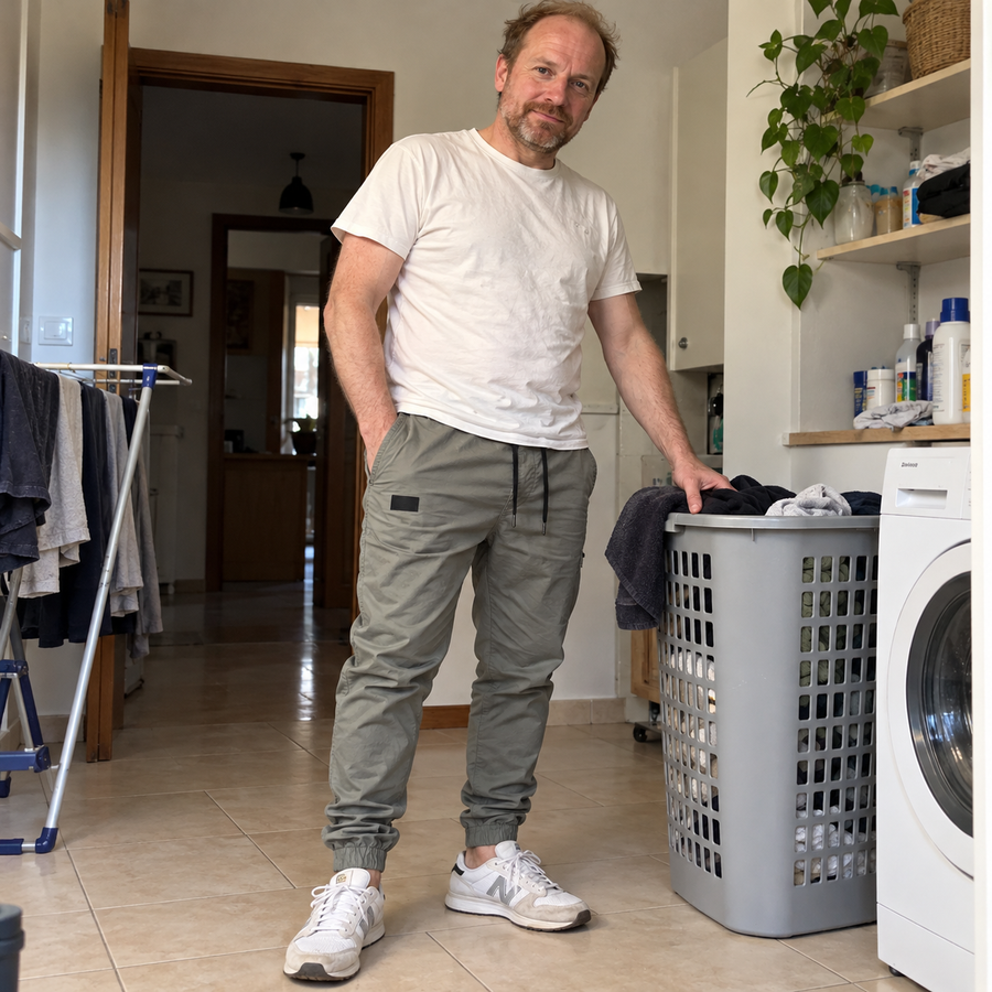 Foto del cliente per Nerio · Pantaloni jogger con coulisse