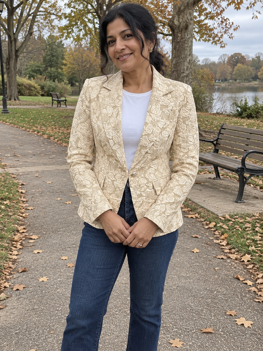 Foto · Isotta · Blazer paisley