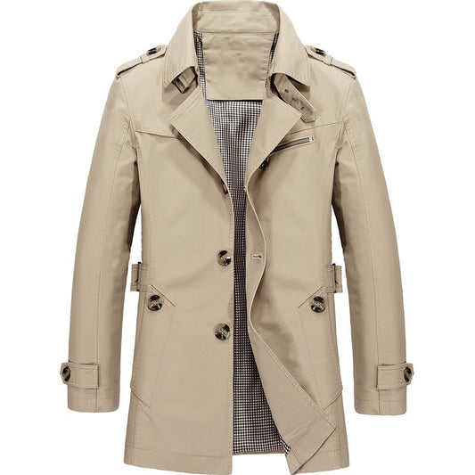 Elvio · Trench con revers e doppia abbottonatura — foto 1