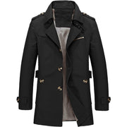 Elvio · Trench con revers e doppia abbottonatura — foto 3