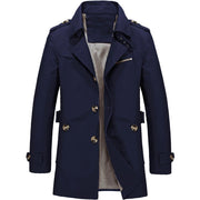 Elvio · Trench con revers e doppia abbottonatura — foto 4
