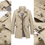 Elvio · Trench con revers e doppia abbottonatura — foto 6