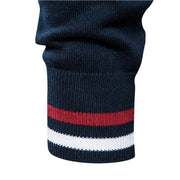 Ludovico · Cardigan con zip e maniche a contrasto — foto 8
