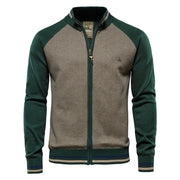Ludovico · Cardigan con zip e maniche a contrasto — foto 9