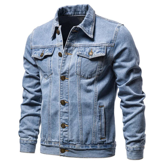 Oliviero · Giacca denim con tasche sul petto — foto 1