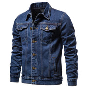 Oliviero · Giacca denim con tasche sul petto — foto 4