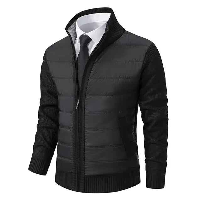 Quirino · Cardigan con pannello trapuntato — foto 1