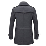 Salvatore · Cappotto con inserto a collo alto — foto 2