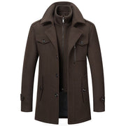 Salvatore · Cappotto con inserto a collo alto — foto 11