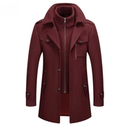 Salvatore · Cappotto con inserto a collo alto — foto 12