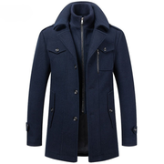 Salvatore · Cappotto con inserto a collo alto — foto 13