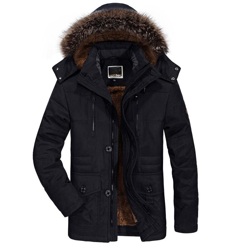 Zeno · Parka con bordo cappuccio effetto pelliccia — foto 1