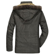 Zeno · Parka con bordo cappuccio effetto pelliccia — foto 3