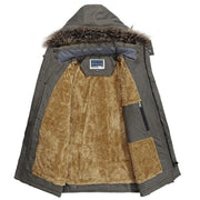 Zeno · Parka con bordo cappuccio effetto pelliccia — foto 4