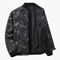 Foliame · Bomber elegante a fantasia — Colore Nero