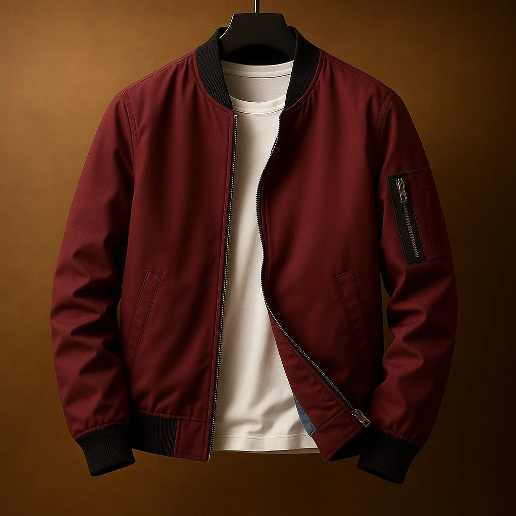 VALTORENI | CLASSICO — bomber classico · Rosso