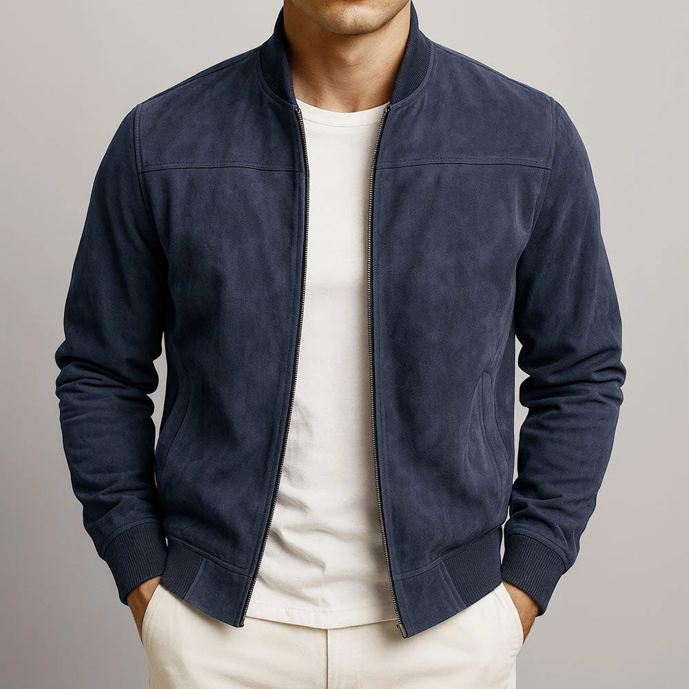 VALTORENI | MODENA — bomber moderno · Blu navy