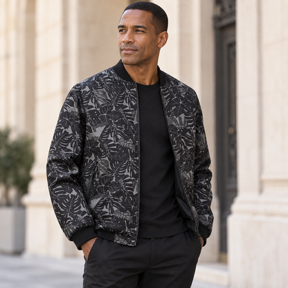 Foliame · Bomber elegante a fantasia