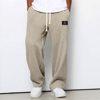 Levante · Pantaloni waffle con gamba ampia — Colore Khaki