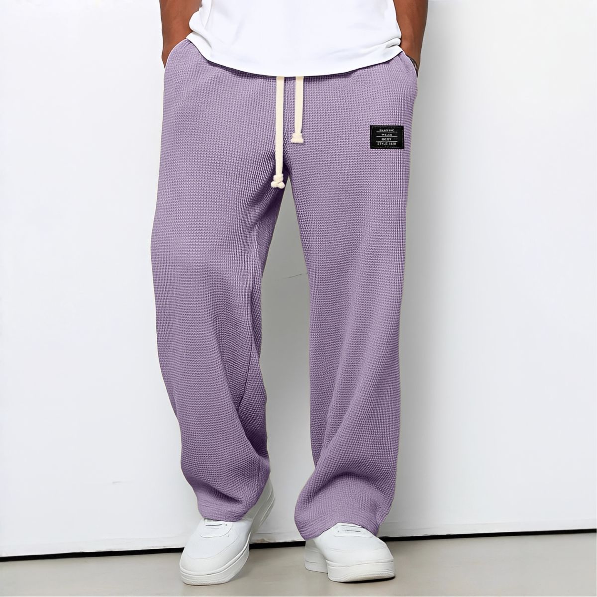 Levante · Pantaloni waffle · Viola