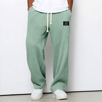 Levante · Pantaloni waffle con gamba ampia — Colore Verde