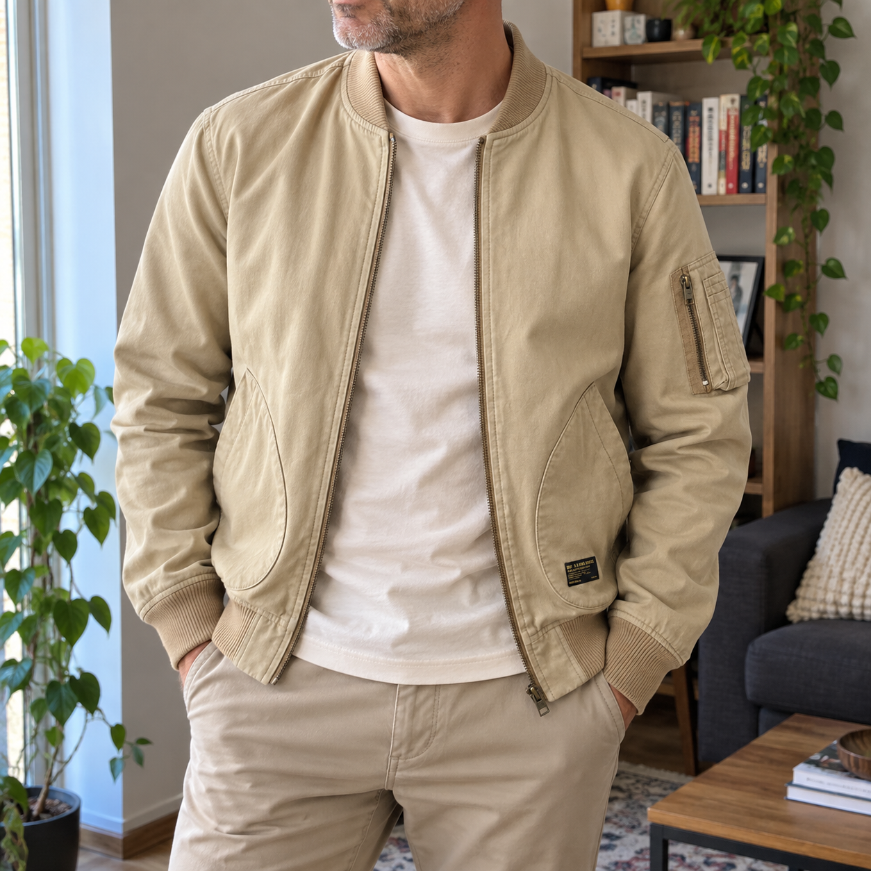 Aviatore · Bomber vintage · foto cliente